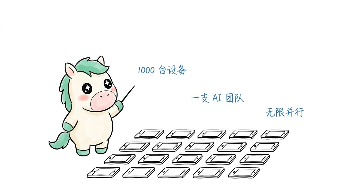 插画：千台设备组成你自己的AI团队